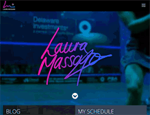 Tablet Screenshot of lauramassaro.co.uk